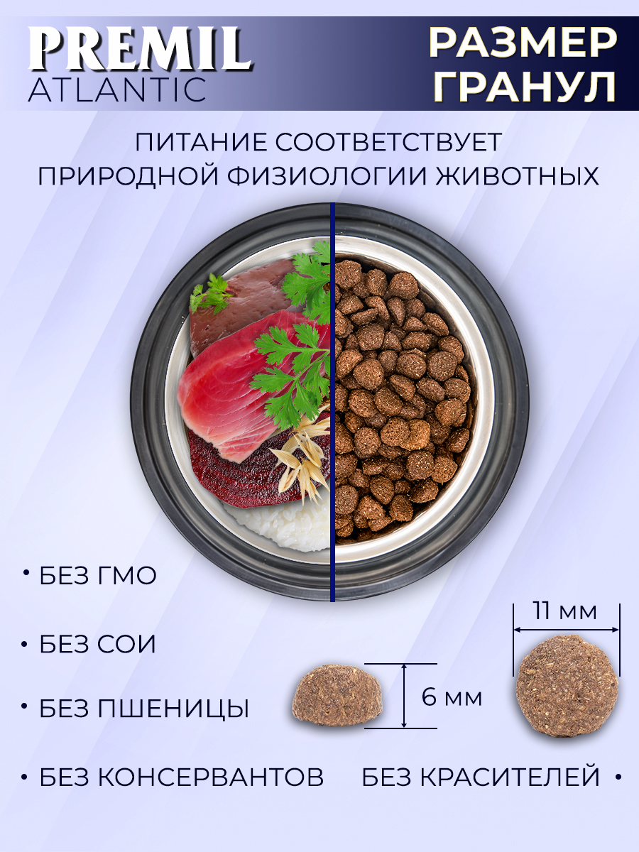 Корм Premil Atlantic super premium